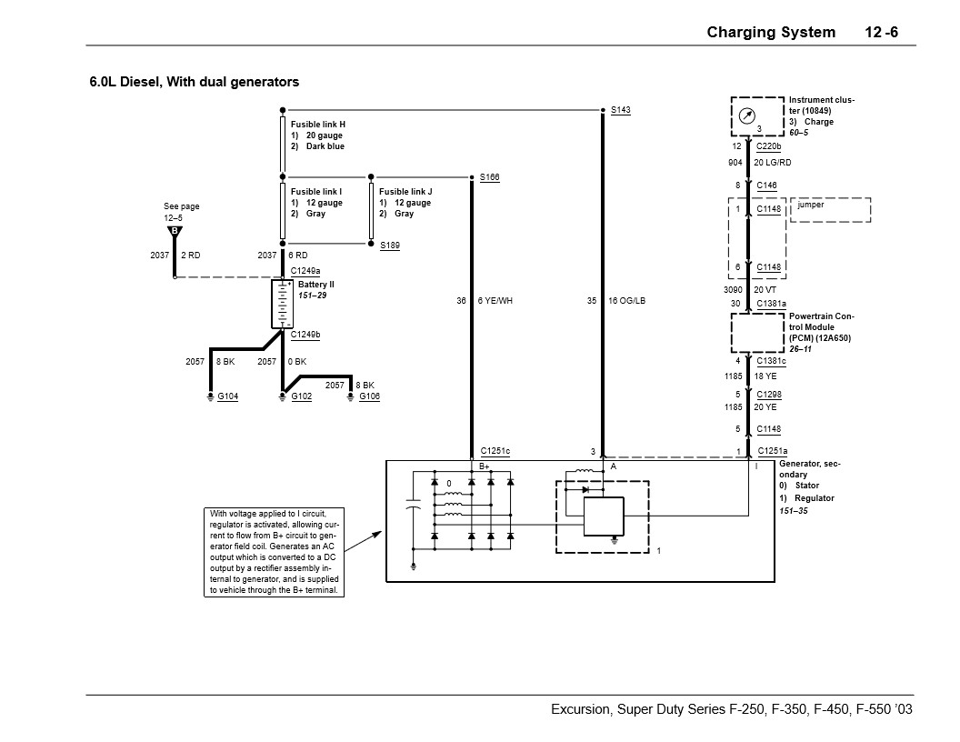 Ford F Series Super Duty 2003 wiring diagrams